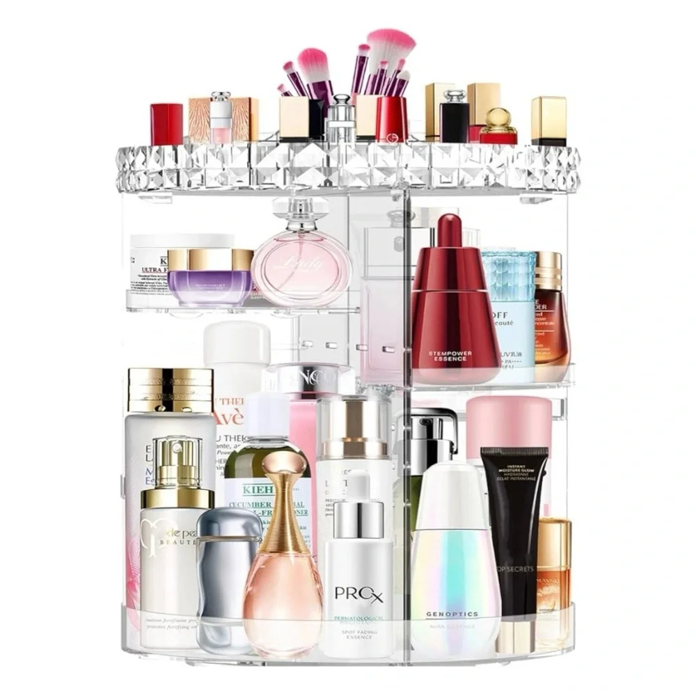 💄 Rotating Makeup Organizer 💄